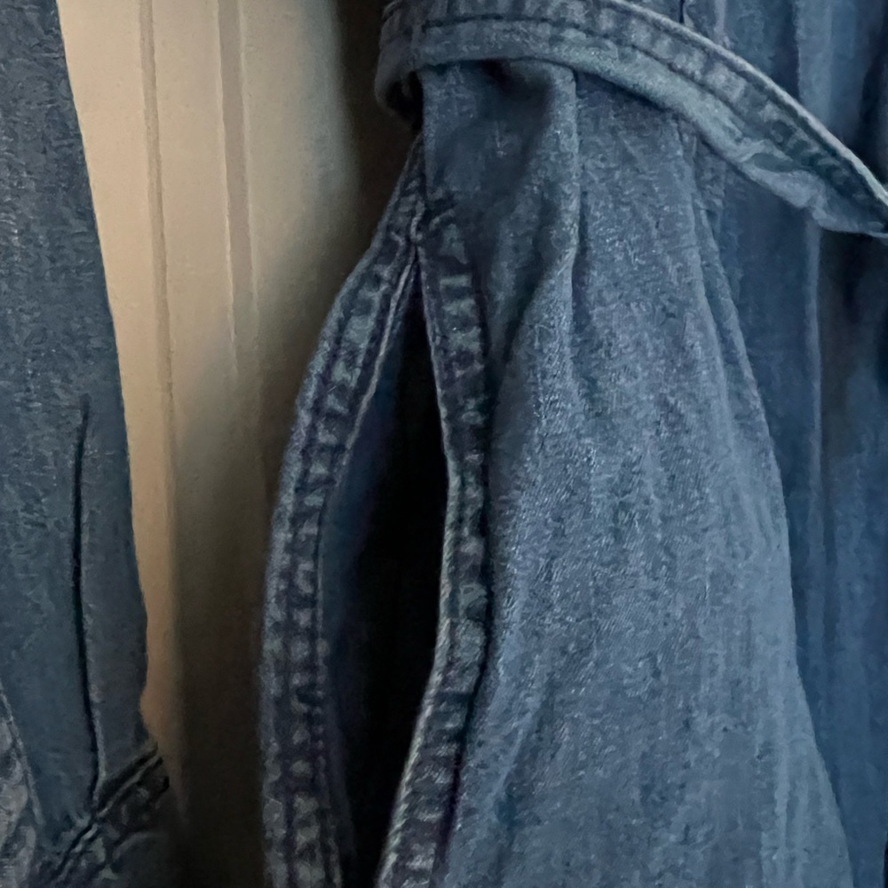 Joe Fresh Denim Dress with Pockets and Belt - Picture 2 of 9